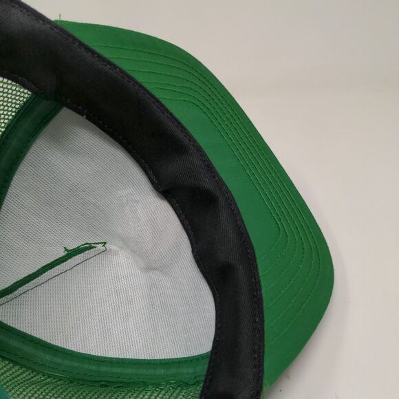 Roundup Herbicide Snapback Trucker Hat Embroidered Logo Green USA Adjustable - Picture 10 of 11